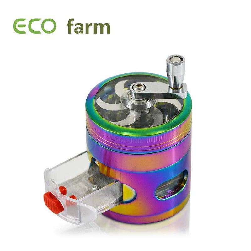 ECO Farm Mini Molinillo de Especias con Cajón Color Arco Iris