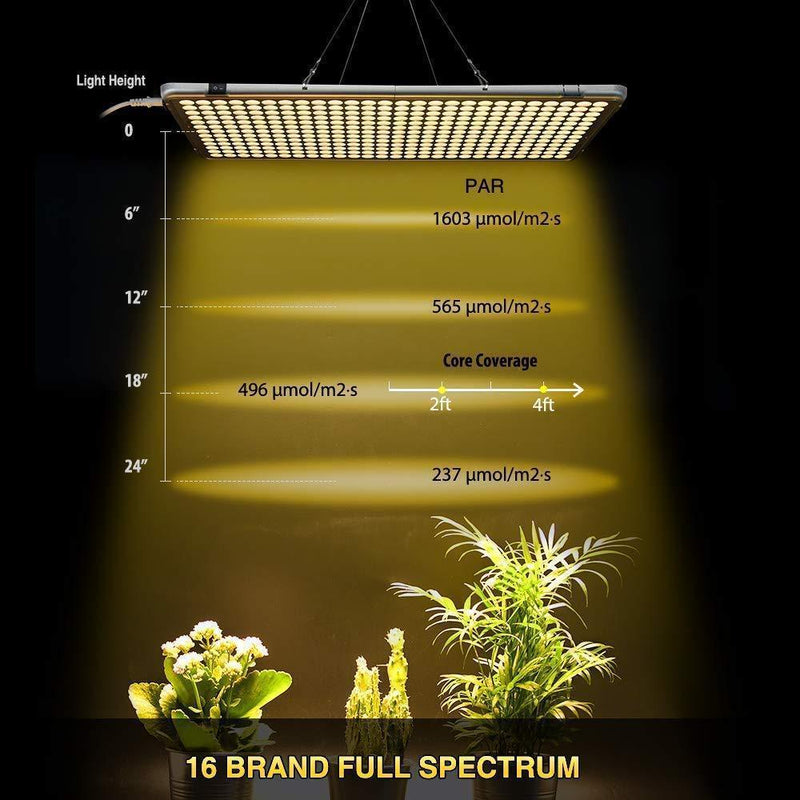 ECO Farm 60W Luz LED Cultivo LED Suplementaria Para Plantas de Interior