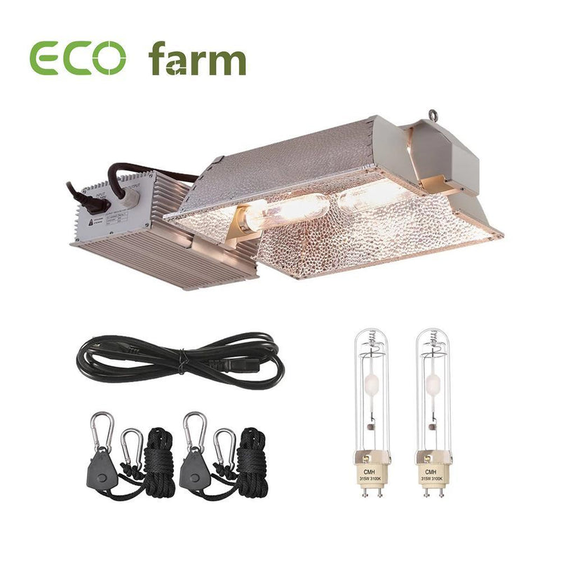 ECO Farm 630W CMH Kit de Luz de Cultivo Cerrada Plus con Soporte de Acero