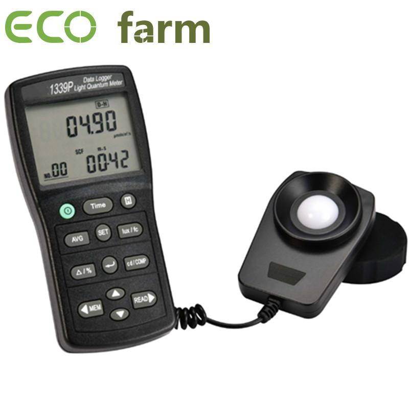 ECO Farm Luxometro Medidor de Intensidad Luminosa Medidor Cuántico de Luz de Fotosíntesis Medidor de Iluminancia Integral