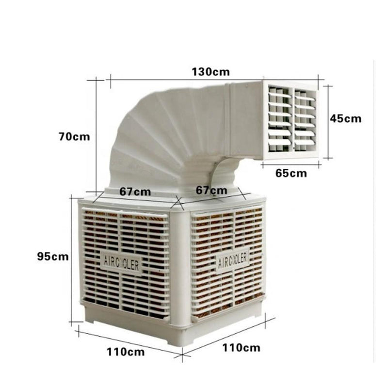 ECO Farm Ventilador de Aire Acondicionado de Fácil Instalación de Plantación Comercial
