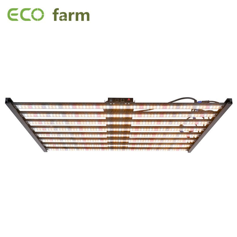 ECO Farm 480W/640W/800W/1000W Barras de Luz LED Cultivo Regulable de Espectro Completo con Chips Samsung 301 + UV + IR