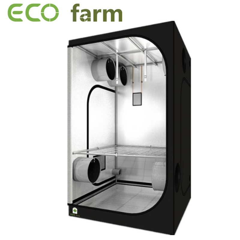 ECO Farm 5'x5' Kit Esencial de Armario de Cultivo - 480W Quantum Board con Chip Samsung 301B UV+IR